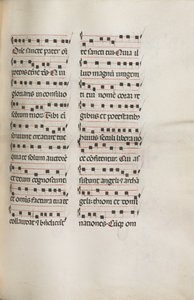 Yanlış satış: Fol. 112: Palm Pazar ayini, 1469'un bir parçası olarak bazı müzikler içeriyor. by Bartolomeo Caporali