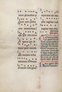 Yanlış satış: Fol. 179v: Çeşitli sıradan dualar için müzik, 1469. by Bartolomeo Caporali