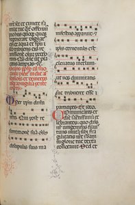 Yanlış satış: Fol. 180: Çeşitli sıradan dualar için müzik, 1469. by Bartolomeo Caporali