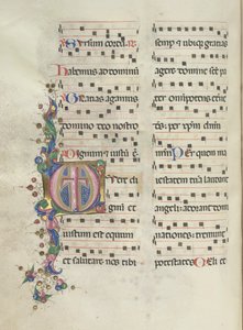 Yanlış satış: Fol. 183v: Çapraz, Yeşillik, 1469. by Bartolomeo Caporali