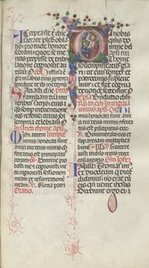 Missal: Fol. 262: Aziz Tomas, 1469. by Bartolomeo Caporali