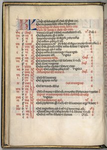 Yanlış satış: Fol. 6v: Ağustos Takvim Sayfası, 1469. by Bartolomeo Caporali