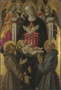 Azizler, Melekler ve Altarpiece