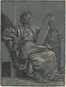 sibil by Bartolomeo Coriolano or Giuseppe Maria Moretti after Guido Reni