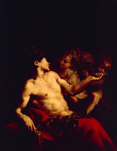 Bartolomeo Guidobono'nun (1654-1709) Sonbahar Alegorisi.