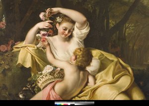 Bahar Alegorisi, 1705-09 (3497528 detayı)