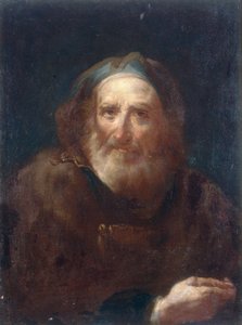 Yaşlı bir adamın portresi by Bartolomeo Nazzari