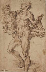 Aeneas ve Anchises by Bartolomeo Passarotti