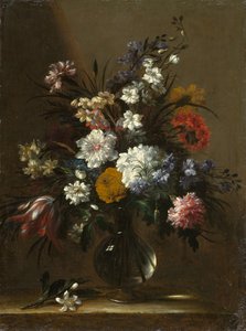 Masada Çiçeklerden Bir Vazo, c.1660-1670