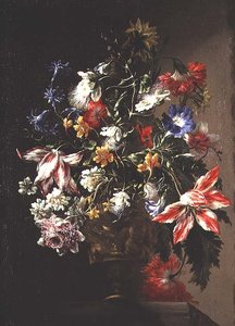 Çiçek buketi by Bartolomeo Perez