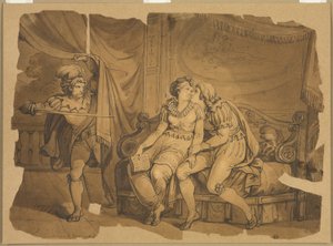Paulo ve Francesca by Bartolomeo Pinelli
