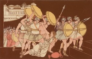 The death of Tarpeia