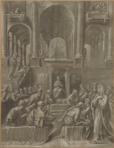 Doktorlar arasında İsa by Bartolomeo Ramenghi