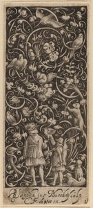 Yeşillik ve Kuşlarla Süsleme by Bartolomeus van Lochom after Hans Janssen