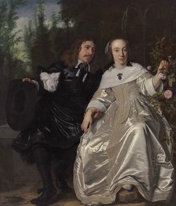 Abraham del Court ve eşi Maria de Kaersgieter, 1654