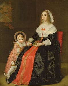 Bir Anne ve Çocuğun Portresi, 1644