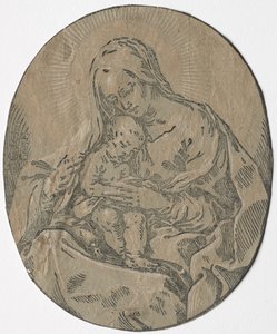 madonna ve çocuk by Bartolommeo Coriolano