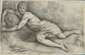 Aziz John the Baptist by Battista Franco