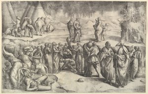 Manna Toplayan İsrailliler, M.Ö. 1547.