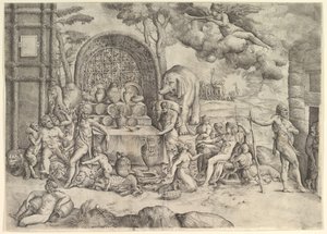 Aşk Tanrısı ve Ruhun Düğünü sağ paneli, yakl. 1530-61.