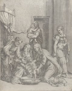 Kutsal Aile, 1535-73., 1535-73. by Battista del Moro