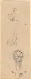 Eskiz Sayfası [rekto] by Beatrice Godwin Whistler