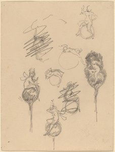 Takı Tasarım Çalışmaları [recto] by Beatrice Godwin Whistler