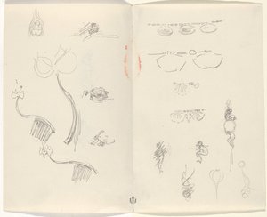 Takı Tasarımları Çalışmaları [verso] by Beatrice Godwin Whistler