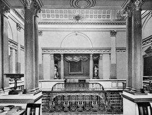 Büyük merdiven, Londonderry House, 1908.