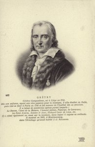 Andre Gretry, Belçikalı besteci (1741-1813) by Belgian School