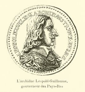 Avusturya Arşidükü Leopold Wilhelm, Hollanda Valisi by Belgian School