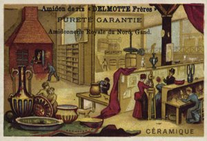Seramik üretimi by Belgian School