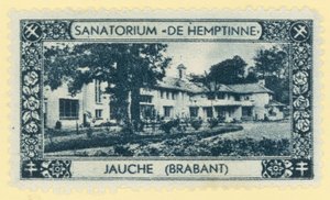 De Hemptinne Sanatoryumu, Jauche, Brabant, Belçika by Belgian School