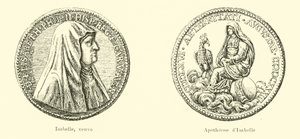 İspanya Hollanda Valisi Isabella Clara Eugenia by Belgian School