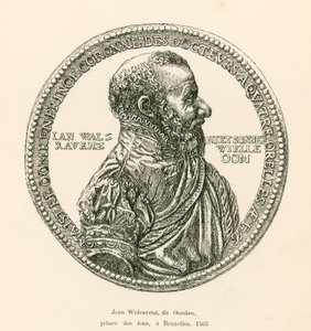 Jean Walravenz, dit Oomken, prens des fous, Brüksel, 1563 by Belgian School