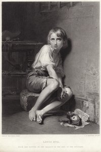 Tapınakta Louis XVII by Belgian School