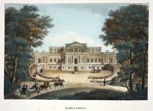 Pavillon dHarlem, c.1895 (fotokrom) by Belgian School