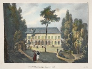 Societe Phylarmonique a Anvers 1826, c.1895 (fotokrom) by Belgian School