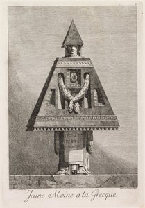 Grecque à la maskeli balo: Grecque à la Young Monk Plate 9, 1771.