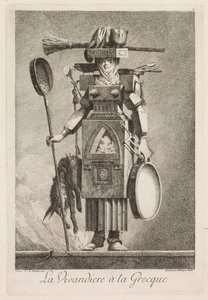 Masquerade à la Grecque: La Vivandière à la Grecque Plate 2, 1771.