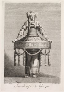 Yunan Maskeli Balosu: Yunan Rahibesi (Levha 8)