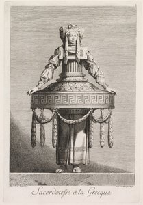 Yunan Maskeli Balosu: Yunan Rahibe Plakası 8, 1771.