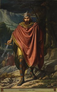 Portre du roi wisigoth d