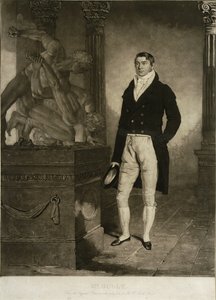 Bay Gully, Charles Turner (1774-1857) tarafından oyulmuş (mezzotint) by Benjamin (after) Marshall
