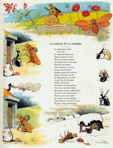 Ağustosböceği ve Karınca, Jean de la Fontaine