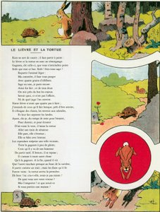 Tavşan ve Kaplumbağa, Jean de la Fontaine