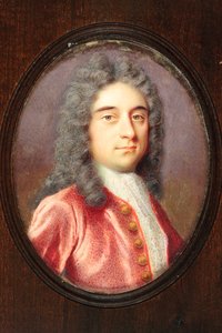 Kont Johann Reinhold Patkul, 1714 (fildişi üzerinde wc)