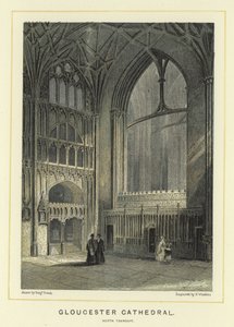 Gloucester Katedrali, kuzey transept by Benjamin Baud
