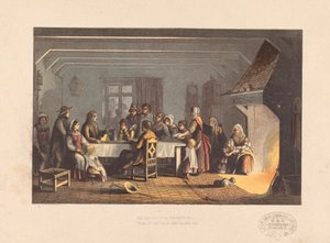 Sahne İllüstrasyonu: Milton'ın 'L'Allegro'su by Benjamin Fawcett
