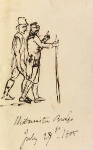 Westminster köprüsü by Benjamin Robert Haydon